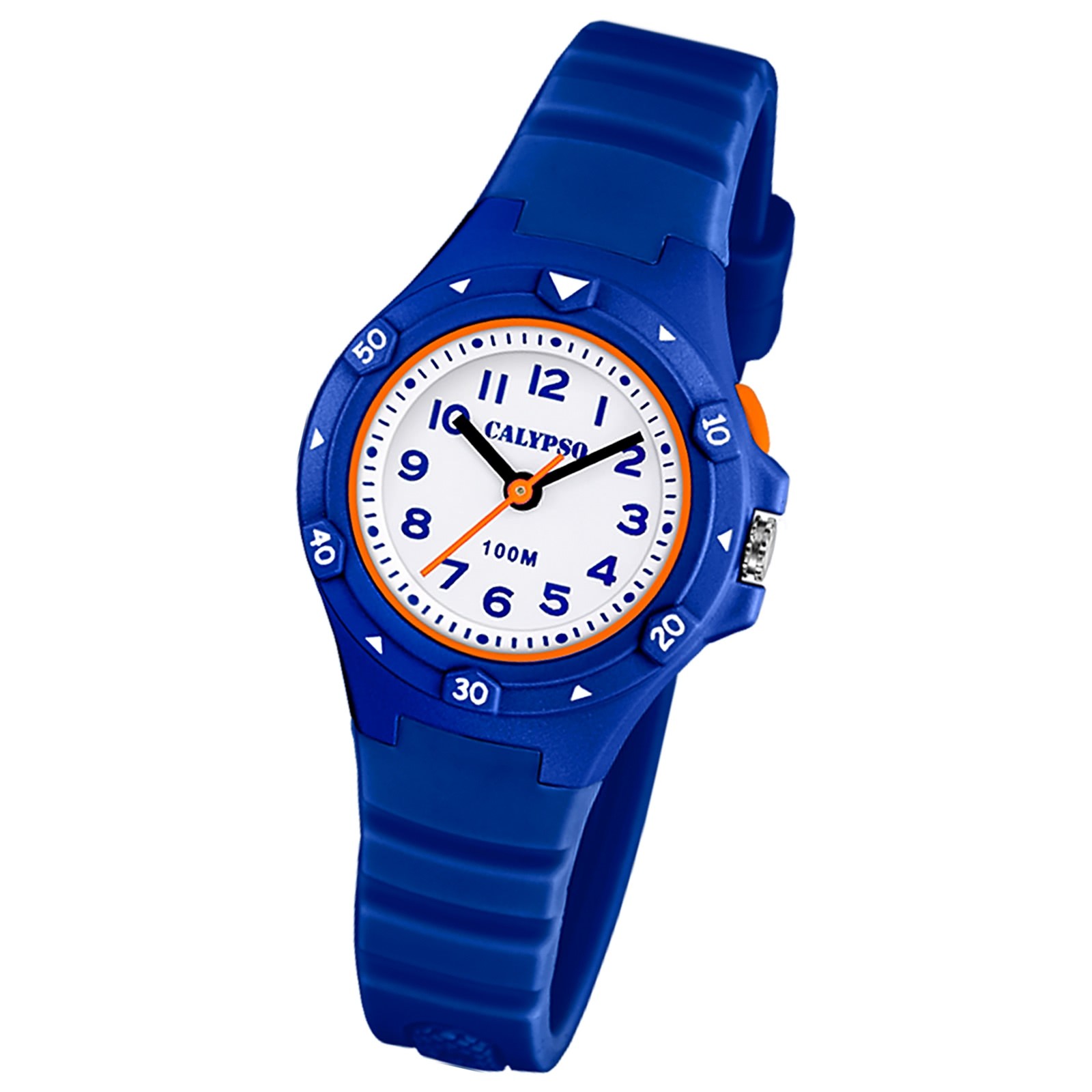 Calypso Kinder Jugenduhr Kautschuk blau Calypso Junior Armbanduhr UK5846/3