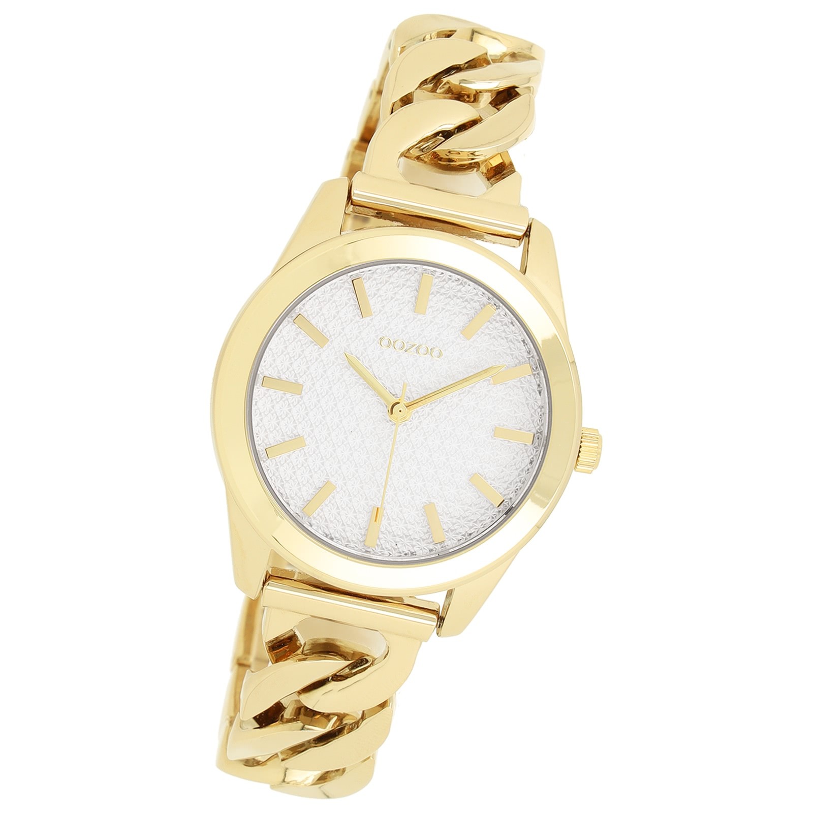 Oozoo Damen Armbanduhr OOZOO Timepieces Analog Metall gold UOC11419