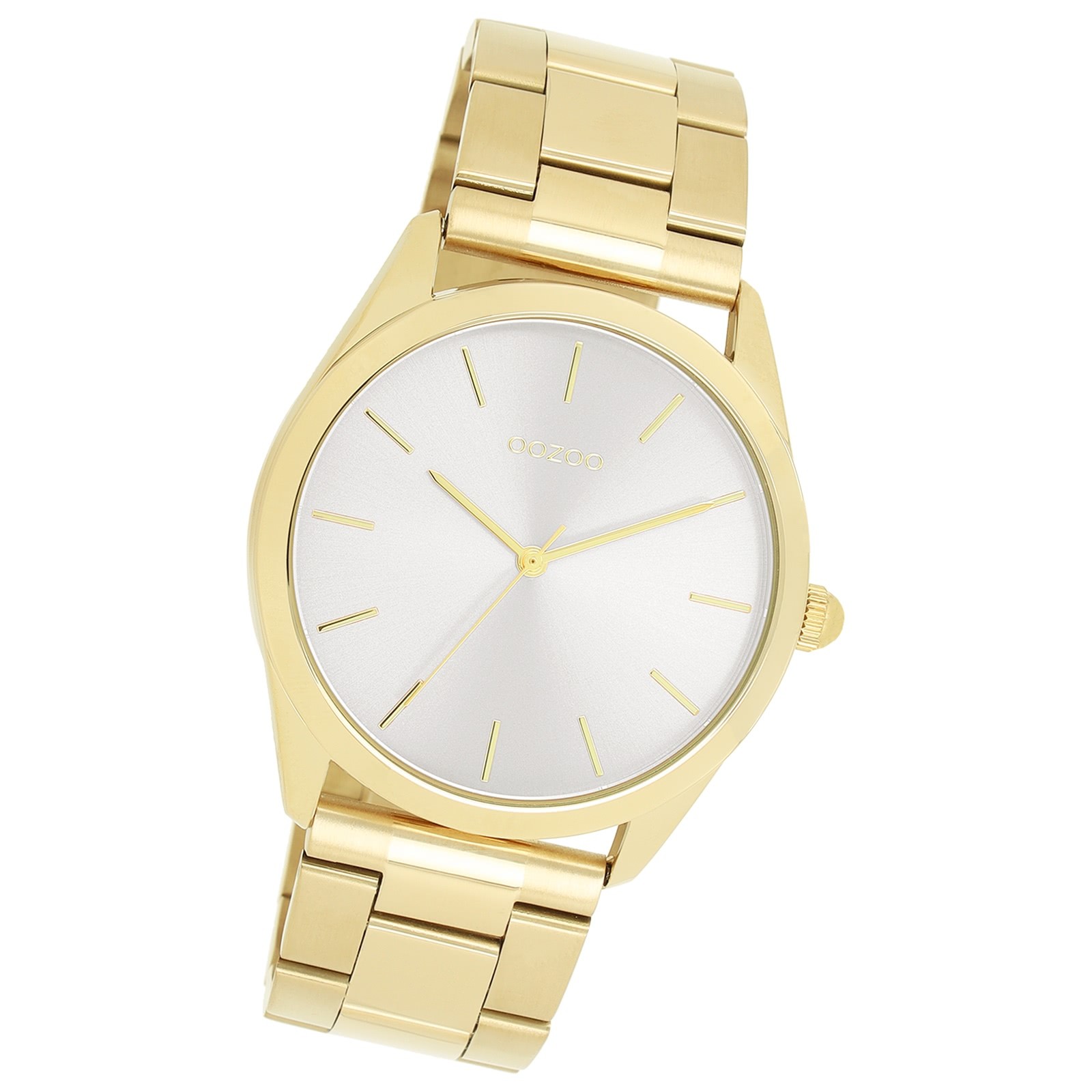 Oozoo Unisex Armbanduhr OOZOO Timepieces Analog Edelstahl gold UOC11430