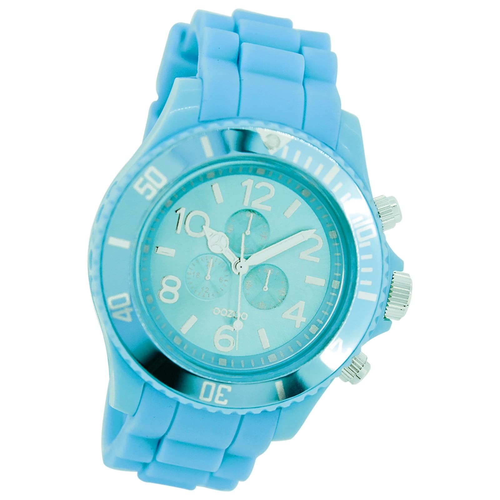 Oozoo Unisex Armbanduhr Vintage Series Analog Silikon blau UOC4834A