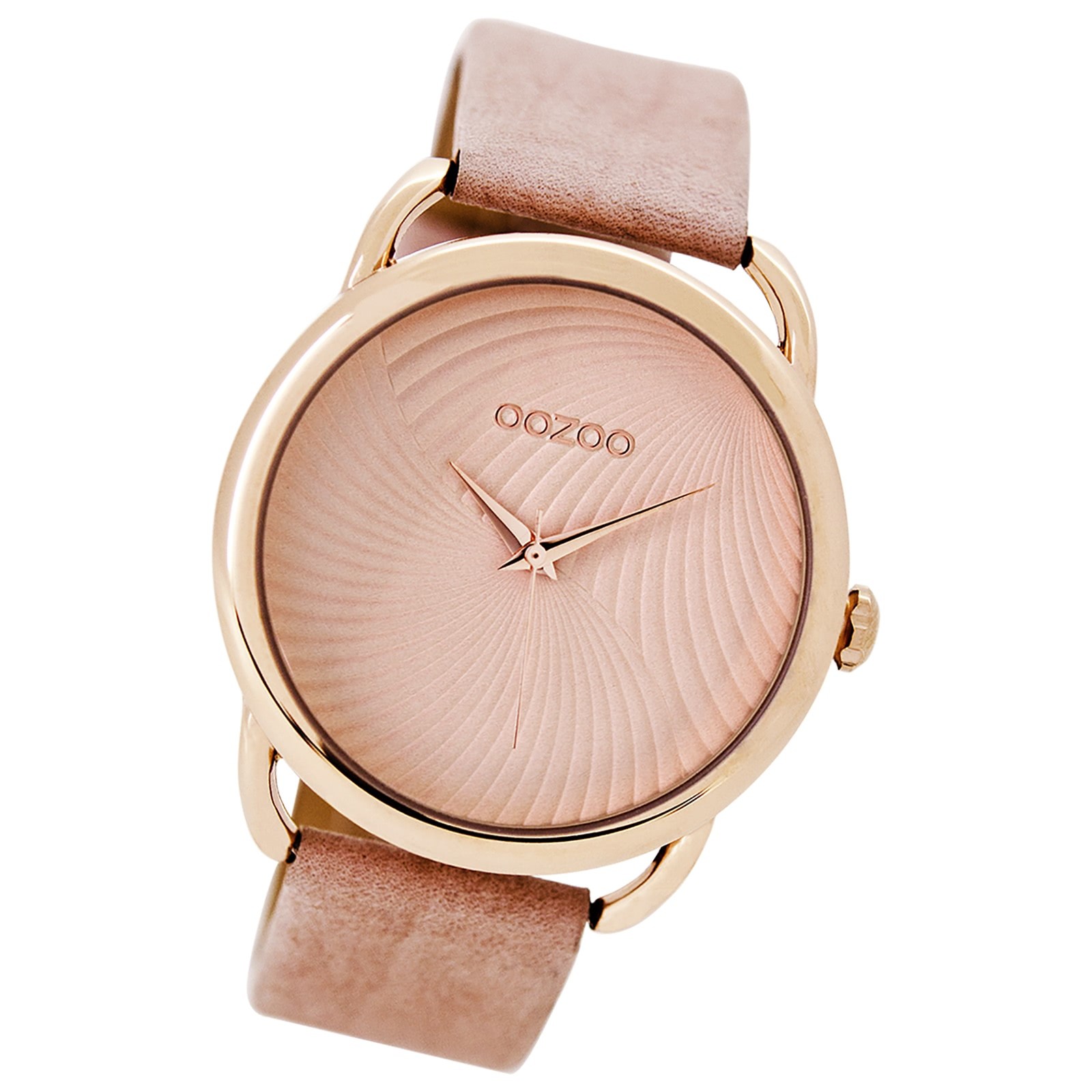 Oozoo Damen Armbanduhr Timepieces Analog Leder rosa UOC9161A