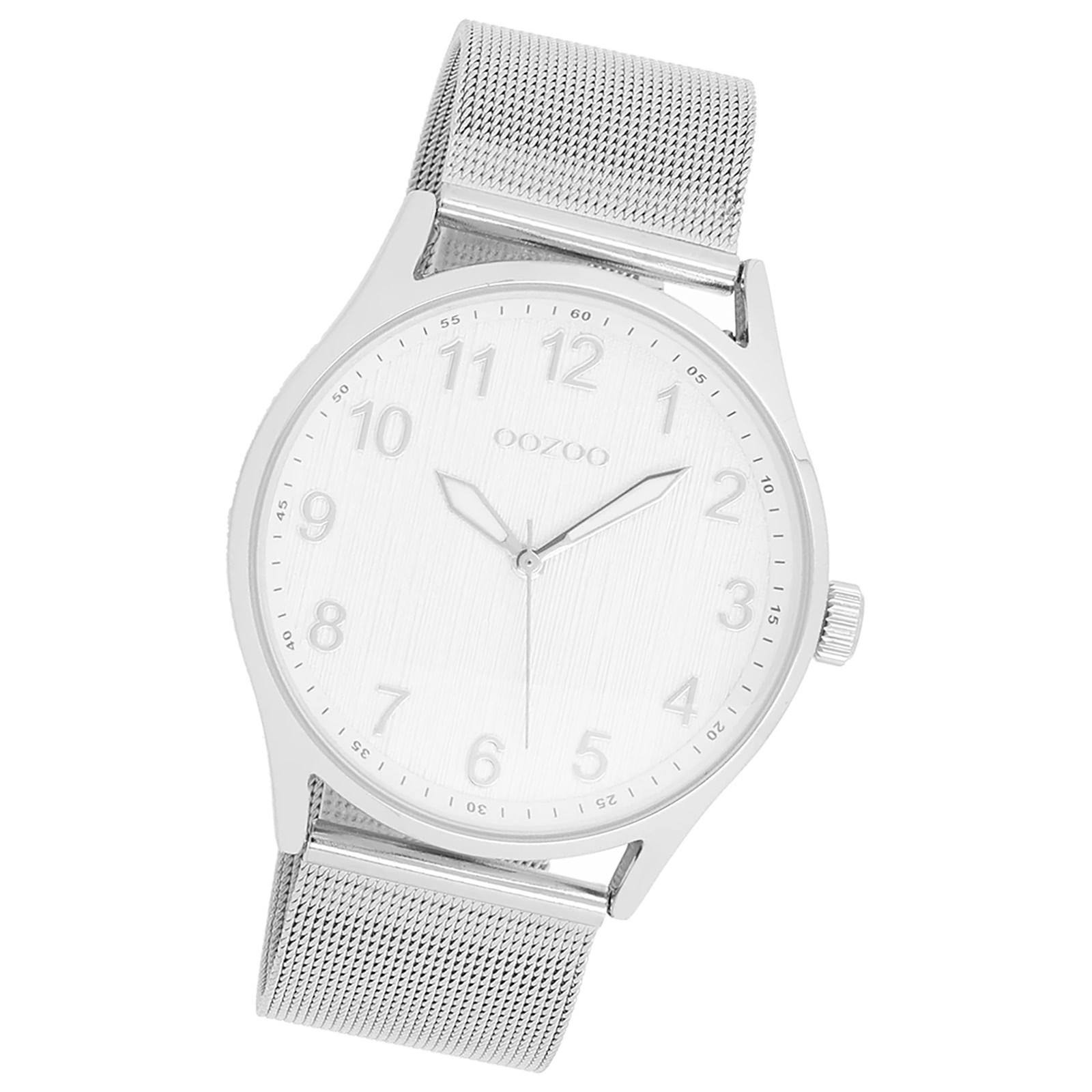 Oozoo Damen Armbanduhr Timepieces Analog Metall silber UOC9515A