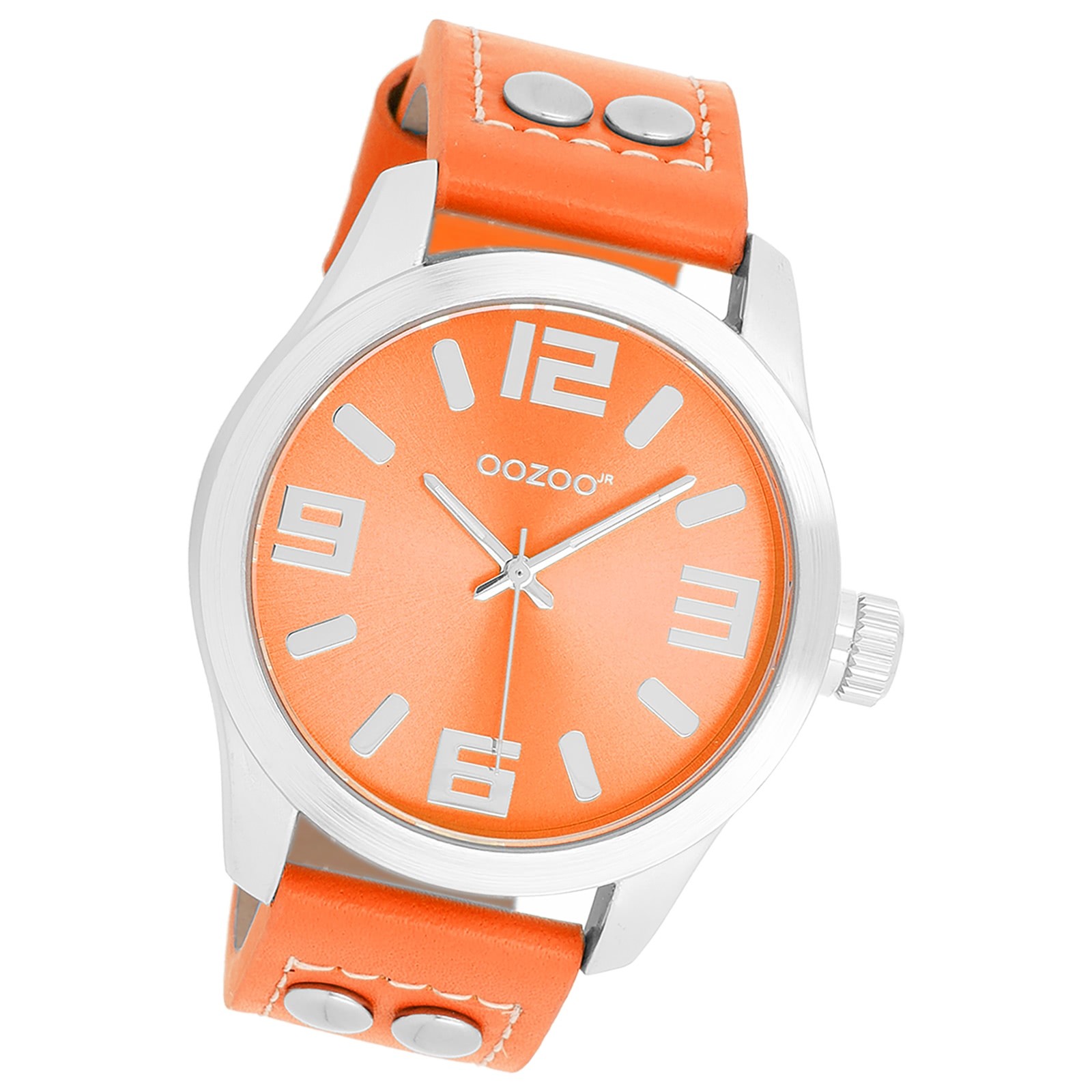 Oozoo Damen Armbanduhr JR Analog Metall orange UOJR317