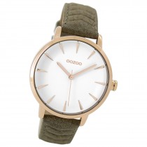 Oozoo Damen Armbanduhr Timepieces Analog Leder braun UOC9509A