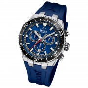 Jaguar Herrenuhr Silikon blau Jaguar Ceramic Armbanduhr UJ1021/1