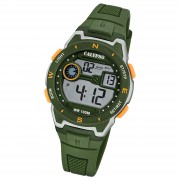 Calypso Herrenuhr Kautschuk grün Calypso Digital Armbanduhr UK5853/2
