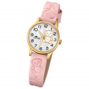 Lotus Jugend Kinderuhr Leder rosa Lotus Junior Armbanduhr UL18574/G