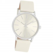 Oozoo Damen Armbanduhr Timepieces Analog Leder beige UOC11371