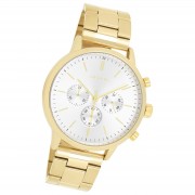 Oozoo Herren Armbanduhr OOZOO Timepieces Analog Edelstahl gold UOC11407