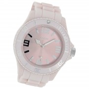 Oozoo Damen Armbanduhr Timepieces Analog Silikon rosa UOC4345A