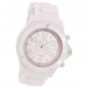 Oozoo Unisex Armbanduhr Vintage Series Analog Silikon rosa UOC4833A