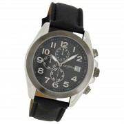 Oozoo Damen Armbanduhr Timepieces Analog Leder schwarz UOC6199A