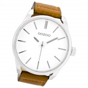 Oozoo Herren Armbanduhr Timepieces Analog Leder braun UOC7070A