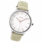 Oozoo Damen Armbanduhr Timepieces Analog Leder beige UOC9505A