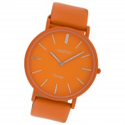 Oozoo Damen Armbanduhr Vintage Series Analog Metall orange UOC9880A