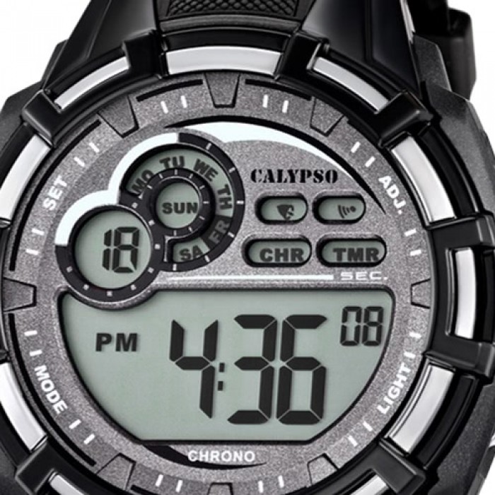 PU Quarz Herren-Armbanduhr digital Multifunktion UK5625/1 Calypso
